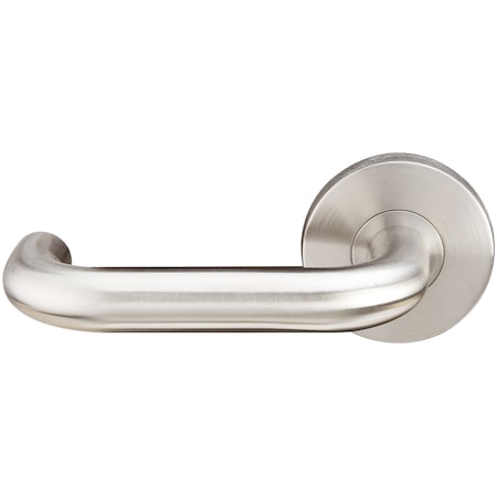 Inox RA102 Munich w/MicroArmor Tubular Passage, 2-3/8" Backset, Satin S/S RA102L461-32D-AM